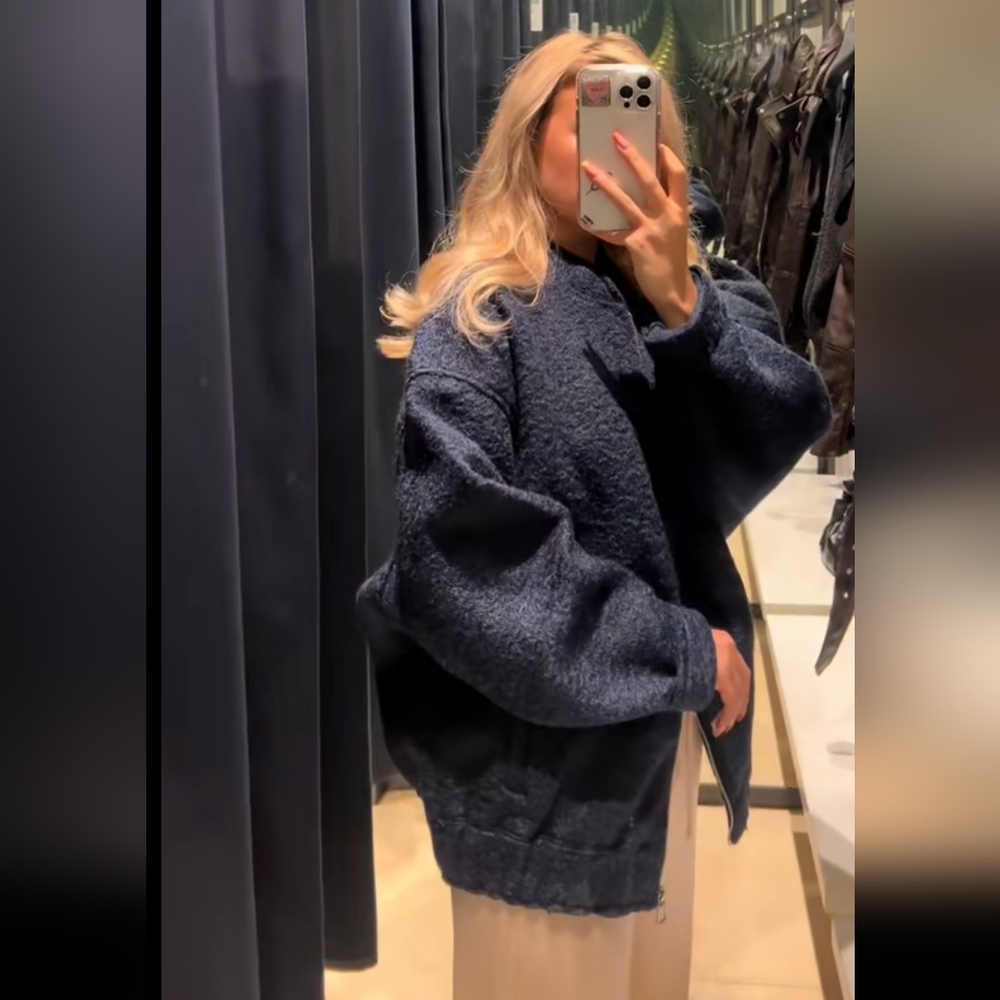 Zara * oversized bomber jacket - Picture 9 of 16